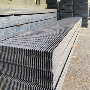 Grille en acier noir 6mx1m, grille en acier non traité, grille en acier non galvanisé - Product Image 1