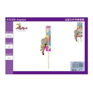 Bacchetta Interattiva per Gatti con Design a Lecca-lecca per Movimento e Gioco - Product Image 2