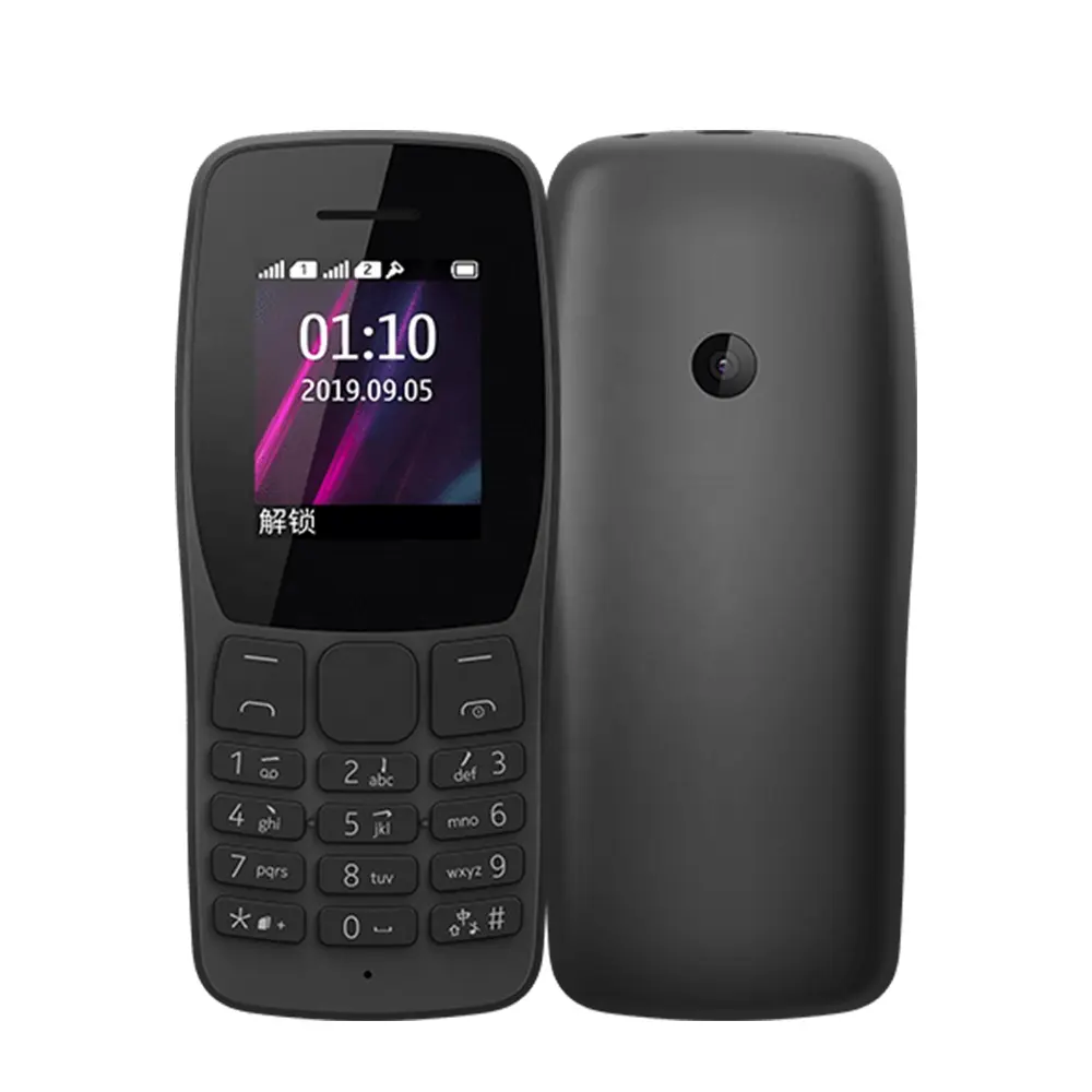 Original Bar phone For Nokia 110 2019 used mobile phones 2SIM keypad phone Wholesale 5310 150 105 106 210 feature cellphone