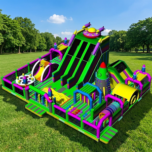 Winsun Commercial <b>Inflatable</b> Theme Park Obstacle Courses PVC Material Custom Size CE Certified for Outdoor Events Playgrounds - Product Image 1