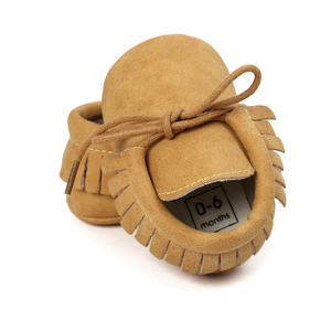 Fringe Newborn Infant Shoes Baby First Walker Shoes Moccasins Toddler Soft Moccasins - Product Image 6