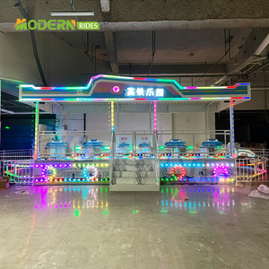 Équipement de parc d'attractions pour enfants : Montagnes russes à grande vitesse, train sur rail pour enfants, manèges Paradise à grande vitesse à vendre - Product Image 3