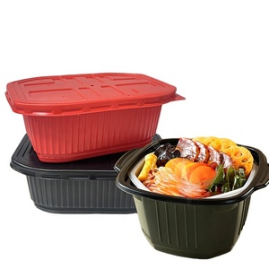 600ml 750ml 1000ml dùng một lần <span class=keywords><strong>PP</strong></span> nhựa dùng một lần ăn trưa hộp đựng thức ăn có nắp đậy - Product Image 1