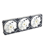 120mm ARGB Blanc Branca Roulement Hydraulique 29.2dBA Télécommande Boîtier PC Ventilateurs De Refroidissement Kit pour Jeux