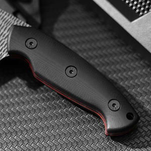 Yangjiang Fabriek <span class=keywords><strong>1095</strong></span> Koolstofstaal Jachtmessen G10 Handvat Zwarte Outdoor Vast Mes Wandelmessen - Product Image 5