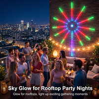 Vente en gros de lumières LED pour feux d'artifice intelligents pour la maison, couleur magique pour les célébrations de festivals