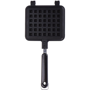 Popular Portable Sandwich Cake Mold Aluminium Roasting Pan Outdoor Use Two Side Breakfast Waffle Grill Pan - Product Image 4
