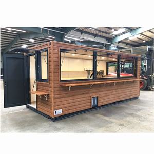 Conteneurs maritimes préfabriqués modernes de 20 pieds pour cafés, kiosques de restauration rapide, cafés-conteneurs, boulangeries, maisons de campagne - Product Image 3