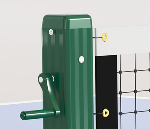 เสาปิกเกิลบอลแบบเคลื่อนย้ายได้ ทำจากอลูมิเนียมอัลลอยด์ พร้อมฐานเหล็ก และตาข่ายปิกเกิลบอลแบบมืออาชีพ - Product Image 3