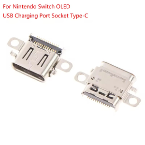 Charging Port Socket USB Type C Power Connector for Nintendo <strong>Switch</strong> <strong>OLED</strong> Console Repair Part - Product Image 3