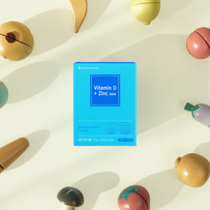 Poudre de vitamine D + zinc de qualité supérieure pour enfants, micronutriments essentiels pour la croissance, l'immunité et la santé quotidienne - Product Image 1