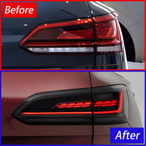 Accesorios de Señal de Giro Dinámica LED para VW <span class=keywords><strong>Touareg</strong></span> 2019-2023, Diseño de Luz Trasera con Escamas de Dragón, Conjunto de Luces Traseras para Automóvil - Product Image 4