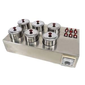 Máquina Profesional de Teñido de Lentes de 6 Posiciones con Control Digital de Temperatura y Calentamiento por Infrarrojos para Equipos de Laboratorio Óptico - Product Image 3