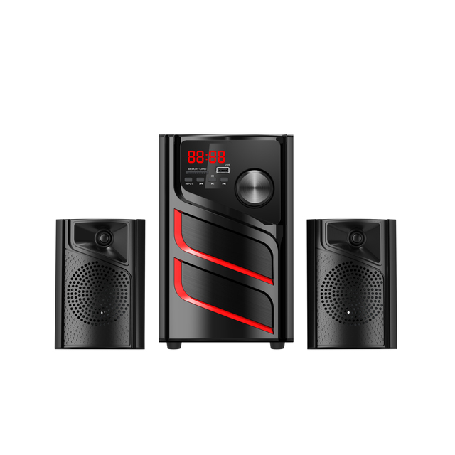 Home Theater Systems Multimedia Speaker 2.1 Digital Amplifier 4" Woofer LED Display for 30-50W Support SD/USB High Quality