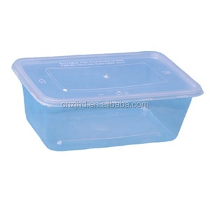 Cấp thực phẩm lò vi sóng nhựa dùng một lần ăn trưa hộp <span class=keywords><strong>PP</strong></span> chất liệu container với nắp - Product Image 6