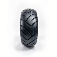 Pneu de trottinette 110/80-8 sans chambre à air, motif routier, en caoutchouc naturel de haute qualité pour mini-trottinettes électriques et à essence, pour les trajets quotidiens
