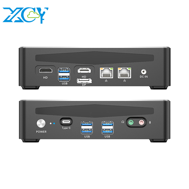 XCY Mini PC 12th Gen Intel Core I9 12900H 14 Cores up to 5.0GHz DDR4 M.2 NVME SSD WiFi6 4K Output Win10/11 Minipc Computer