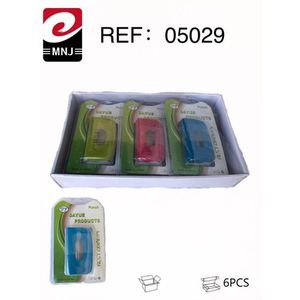 Dayue Products Dual Type Hole Punch 6Pcs Set Colorful Office Supply - Product Image 1