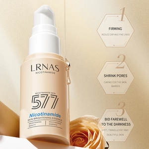 Produits de beauté coréens en vente chaude, fabrication OEM, marque privée, LRNAS, réduit les pores, éclaircit la peau, essence faciale, sérum anti-âge - Product Image 2