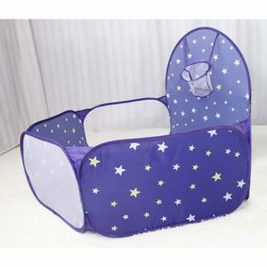 Jouets ménagère pour enfants, petite piscine de balles imprimées en étoile <span class=keywords><strong>bleu</strong></span> <span class=keywords><strong>marine</strong></span>, panier de Tour pour l'intérieur - Product Image 3