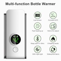 Chauffe-biberon portable USB rechargeable sans fil pour lait maternel et préparations pour nourrissons, idéal pour les mamans en voyage