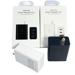 High Speed 65W Type-C Charger Multi Port UK EU US <b>Plug</b> for Samsung for Samsung S22 S23 S24 S25 S26 Universal Smart Chargers - Product Image 1