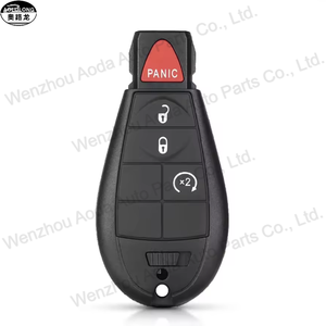 3 + 1 nút vỏ chìa khóa xe cho Chrysler 300 Dodge sạc Jeep lớn xe thông minh vỏ chìa khóa - Product Image 1