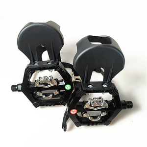 <span class=keywords><strong>Pedales</strong></span> de bicicleta de barril de aluminio pulido, <span class=keywords><strong>pedales</strong></span> de rodamiento sellado <span class=keywords><strong>compatibles</strong></span> con <span class=keywords><strong>SPD</strong></span> para bicicletas de ejercicio MTB Fitness - Product Image 2