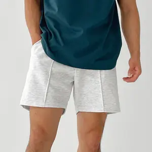 Wholesale Custom Logo Heavy Weight Drawstring Summer Street Wear Loose Men Casual Jogger Shorts