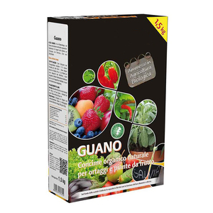 Concime Organico Naturale Guano 1,5 Kg per Ortaggi e Piante da Frutto - Product Image 1