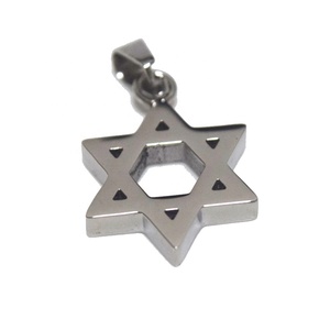 Menorah <span class=keywords><strong>David</strong></span> สแตนเลสผู้ชายชาวยิวดาวเดวิดจี้ของขวัญแต่งงานชาวยิวสร้อยคอเครื่องประดับผู้ชายและผู้หญิง - Product Image 3