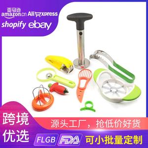 Coupe-ananas en acier inoxydable 24,5x8,5 cm pour une préparation facile des fruits - Product Image 5