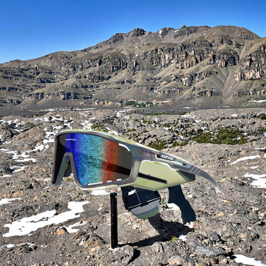 For Big Frame Fashion Impact Resistant Windproof UV400 Protection Lens Adult's Sports Cycling Eyewear Sunglasses Mountain