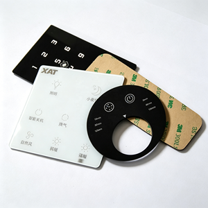 Autocollant de clavier à membrane pour panneau de contrôle de température et de courant, personnalisé OEM, imprimé en sérigraphie sur PC/PET - Product Image 3