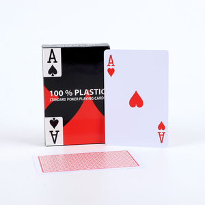 Cartes à jouer professionnelles 100 % plastique, grand index, imperméables et lavables, pour les tournois européens et les <span class=keywords><strong>jeux</strong></span> <span class=keywords><strong>de</strong></span> club - Product Image 4