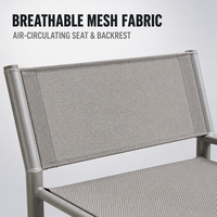 Ensemble de table et chaises pliantes portables pour jardin, patio, vélo, balcon - Meubles de café et de repas pour petits espaces