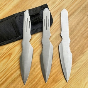 Couteau de poche tactique à lame droite en acier inoxydable de haute qualité, manche en acier inoxydable, personnalisable OEM/ODM, DIY - Product Image 4