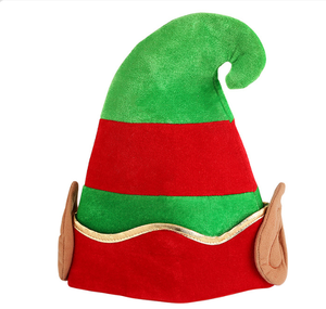 Nuevo Sombrero de Elfo con Campana Curva para Mascotas, Gorro de Navidad Engrosado para Disfraces de Mascotas - Product Image 6