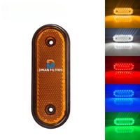 Nouveaux systèmes de feux de position latéraux universels pour camions 12/24V, clignotants LED, 20 LED, feux latéraux arrière pour camion remorque