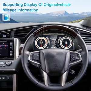 12.3" <b>Car</b> LCD Dashboard <b>for</b> Toyota Innova 2016-2023 Digital Cluster Instrument Auto <b>Speedometer</b> Virtual Cockpit Tachometer - Product Image 4