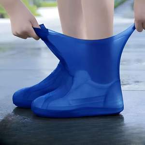 Wholesale Reusable Non-slip Rain <b>Boots</b> Waterproof Shoes <b>Covers</b> Rubber <b>Boot</b> for Outdoor Use Gear Household Merchandises Home - Product Image 5