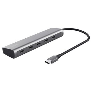 <b>Hub</b> USB HALYX 3.2 Gray 5 porte 25136 - Product Image 1