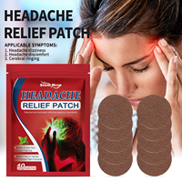 Patch apaisant d'acupression pour soulager les vertiges, la tension de la tête et favoriser la relaxation, patch pour soulager les maux de tête
