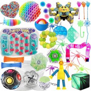 Jouets sensoriels en silicone et plastique pour enfants, tout-petits, autistes, kit en vrac 2024, logo personnalisé, nouveaux jouets sensoriels - Product Image 1
