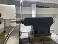 Tour CNC horizontal à lit plat à alimentation automatique, haute précision, avec outils motorisés