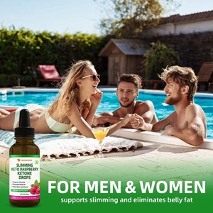 OEM tùy chỉnh giảm béo keto <span class=keywords><strong>Raspberry</strong></span> <span class=keywords><strong>Ketone</strong></span> giọt thèm ăn ức chế chất béo Burner chế độ ăn uống năng lượng bổ sung sự trao đổi chất tăng cường - Product Image 4