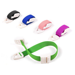 Torniquete Médico Desechable de Goma PP para Primeros Auxilios y Situaciones Tácticas, Tubos para Pruebas de Sangre - Product Image 1