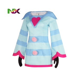 Costume Cosplay di Fizzarolli da Helluva <span class=keywords><strong>Boss</strong></span>, <span class=keywords><strong>Abito</strong></span> da Giullare per Halloween e Spettacoli - Product Image 5