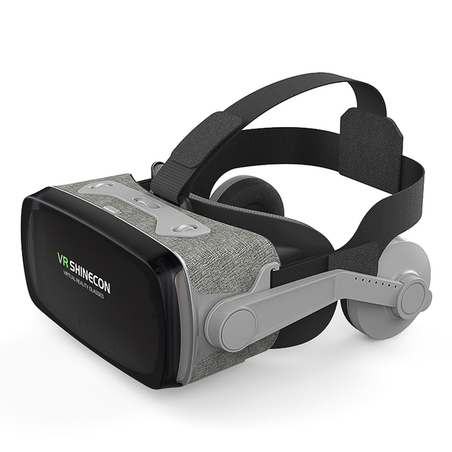 Factory Direct G07E Adult VR Glasses 3D Movie Video for Android & iPhone Smart Phone VR Stand Headset