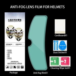 Película Antivaho y Antilluvia Universal para Casco de Motocicleta, Película Adhesiva con Recubrimiento Nano Duradero, Accesorios para Casco - Product Image 3